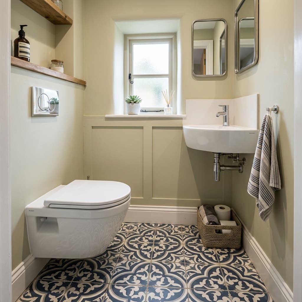 Compact cloakroom