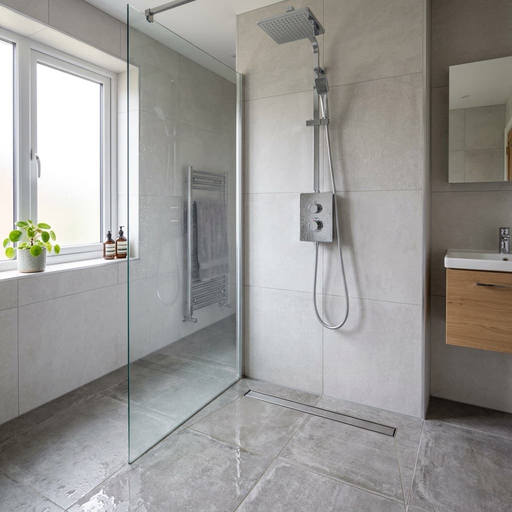 Wet room installation
