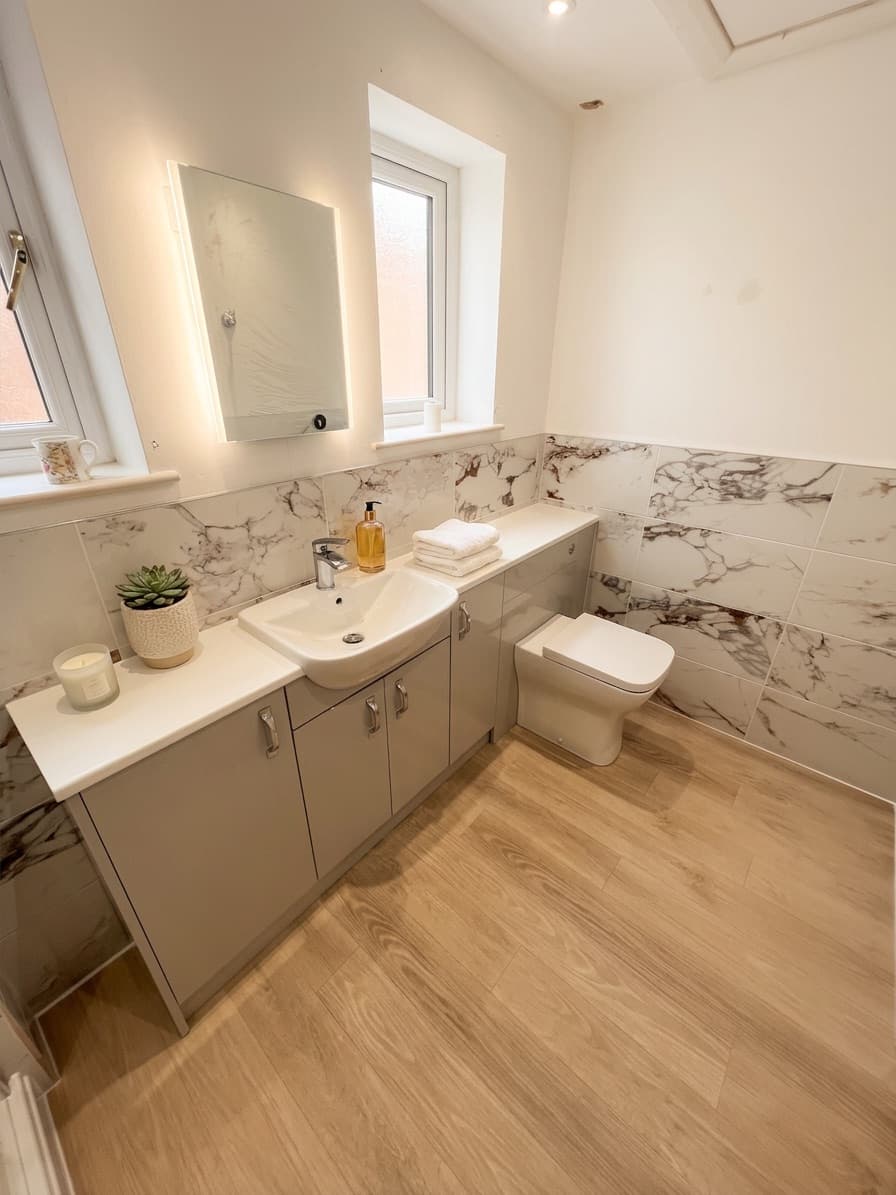 Beautifully finished bathroom by Derwent Bathroom Company