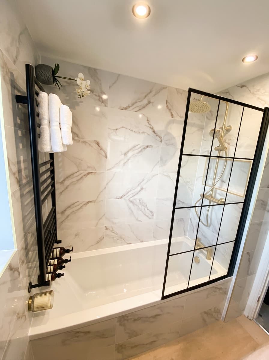 Master bathroom